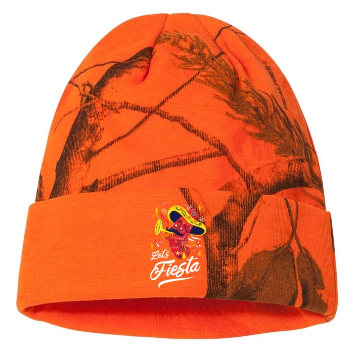 Let's Fiesta Chili Pepper Kati - 12in Camo Beanie