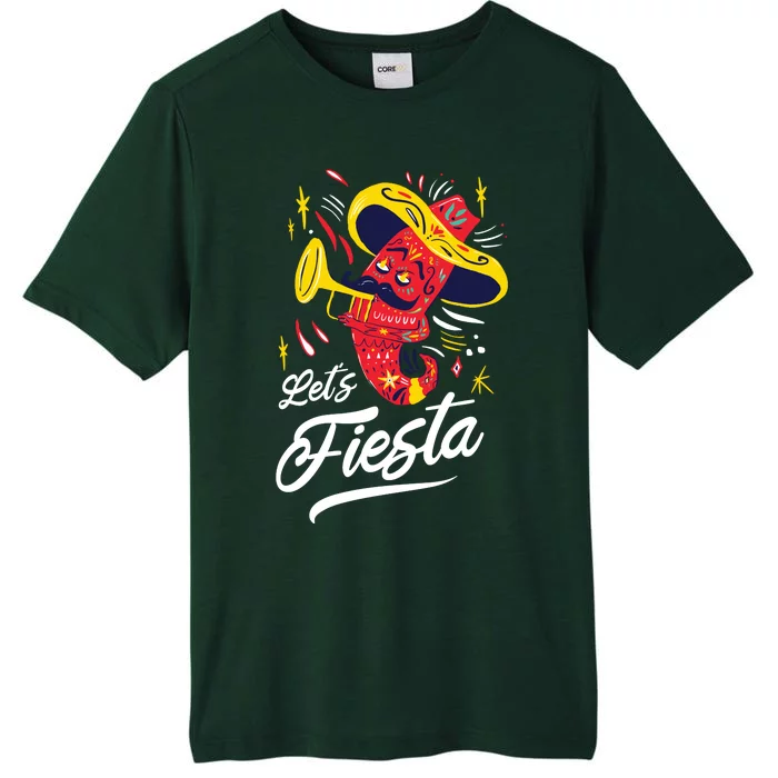 Let's Fiesta Chili Pepper ChromaSoft Performance T-Shirt