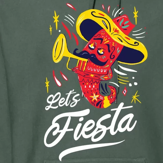 Let's Fiesta Chili Pepper Premium Hoodie