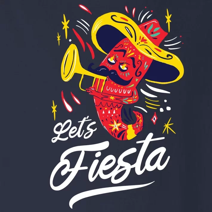 Let's Fiesta Chili Pepper Toddler Long Sleeve Shirt