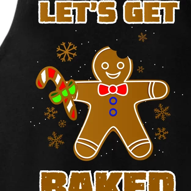 Let's Get Baked Ladies Tri-Blend Wicking Tank