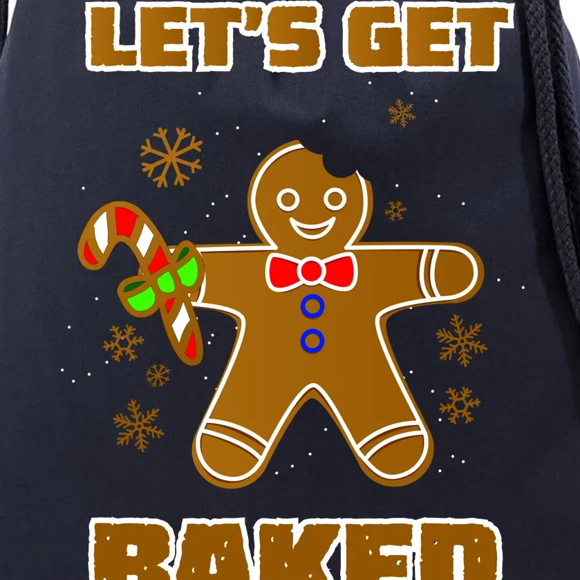 Let's Get Baked Drawstring Bag