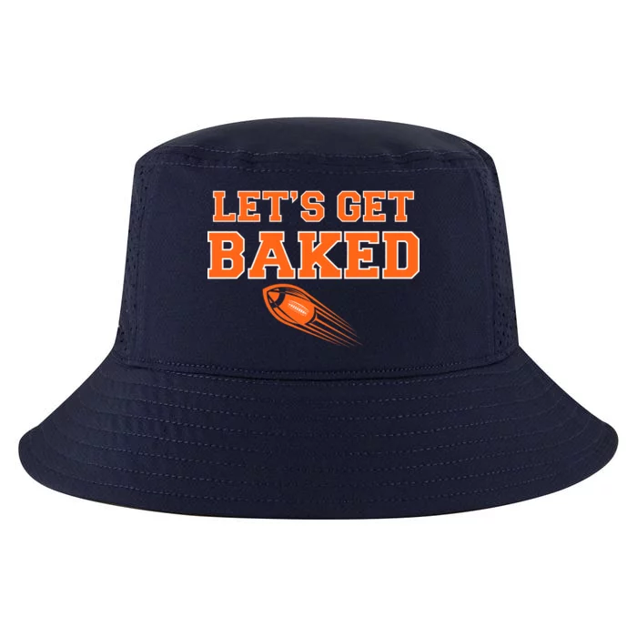 Let's Get Baked Football Cleveland Cool Comfort Performance Bucket Hat