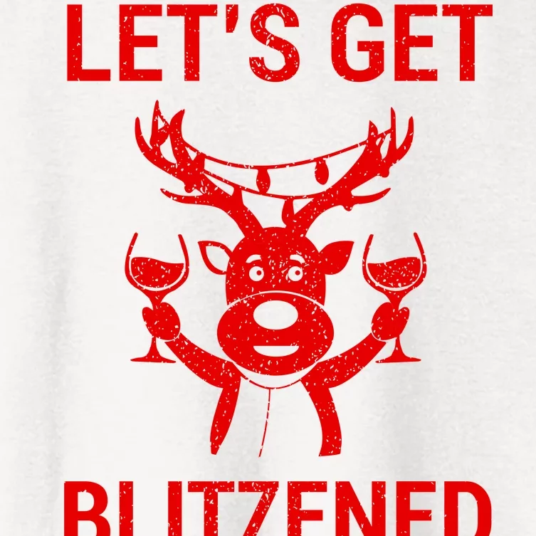 Let's Get Blitzened Women's Crop Top Tee