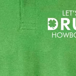 Let's Get Drunk Howbow Dah! St. Patrick's Day Clover Softstyle Adult Sport Polo