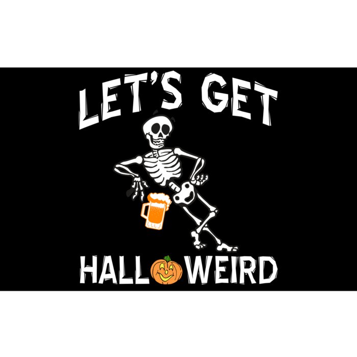 Let's Get Halloweird Bumper Sticker