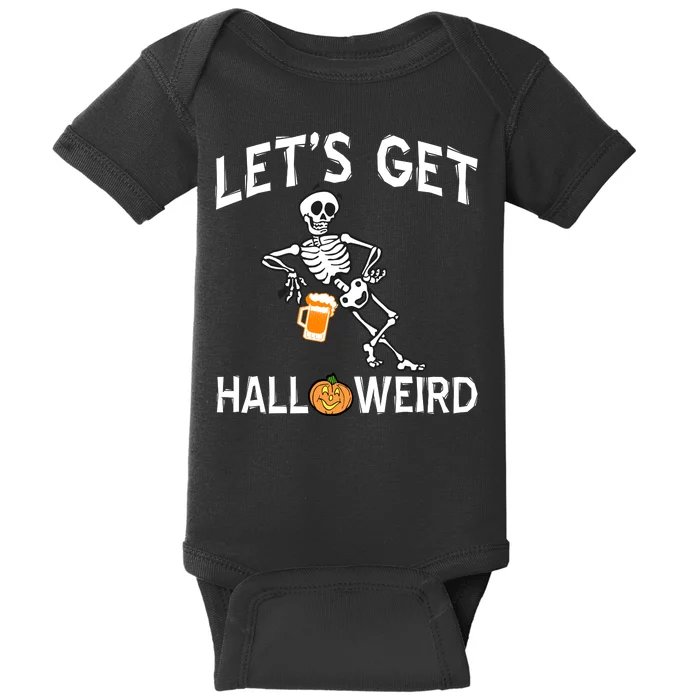 Let's Get Halloweird Baby Bodysuit