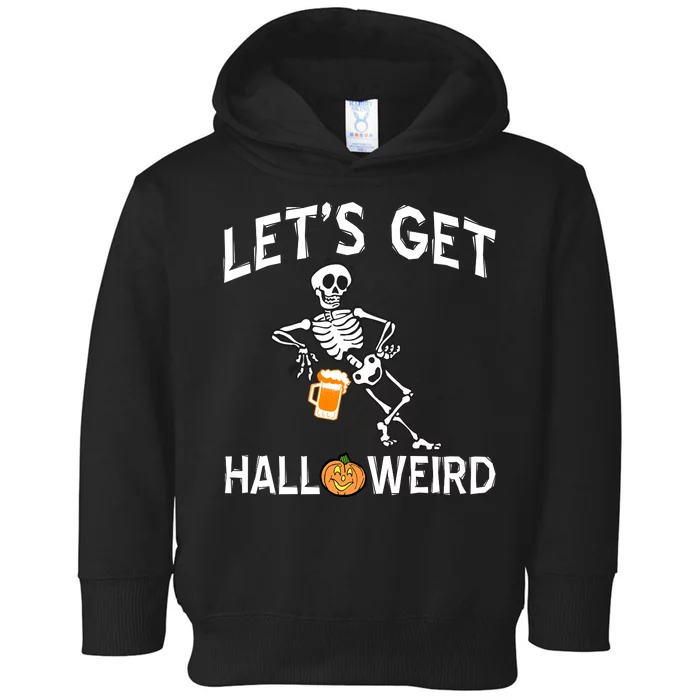 Let's Get Halloweird Toddler Hoodie