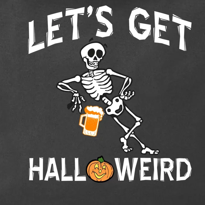 Let's Get Halloweird Zip Tote Bag