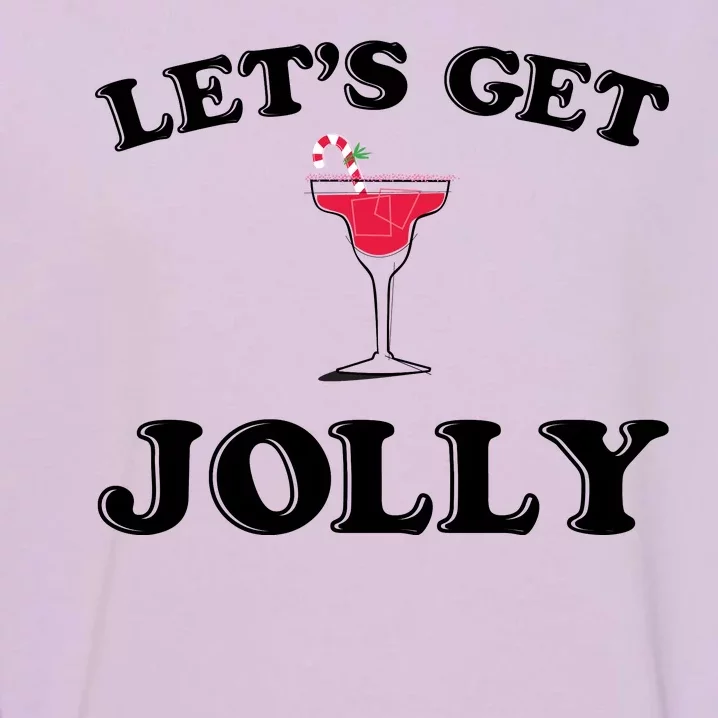 Let's Get Jolly Garment-Dyed Sweatshirt