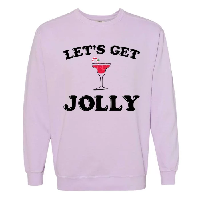 Let's Get Jolly Garment-Dyed Sweatshirt