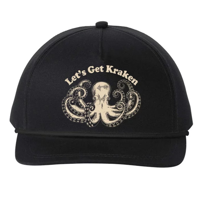 Let's Get Kraken Snapback Five-Panel Rope Hat