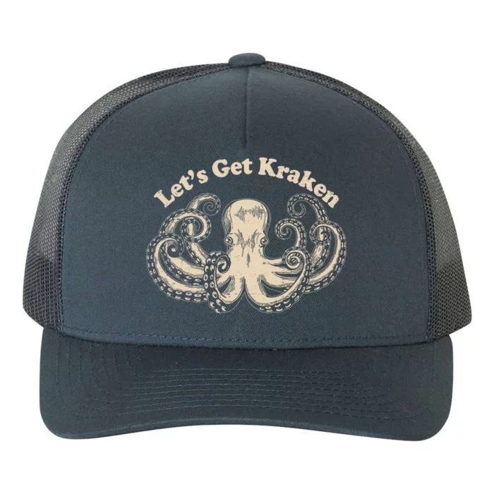 Let's Get Kraken Yupoong Adult 5-Panel Trucker Hat