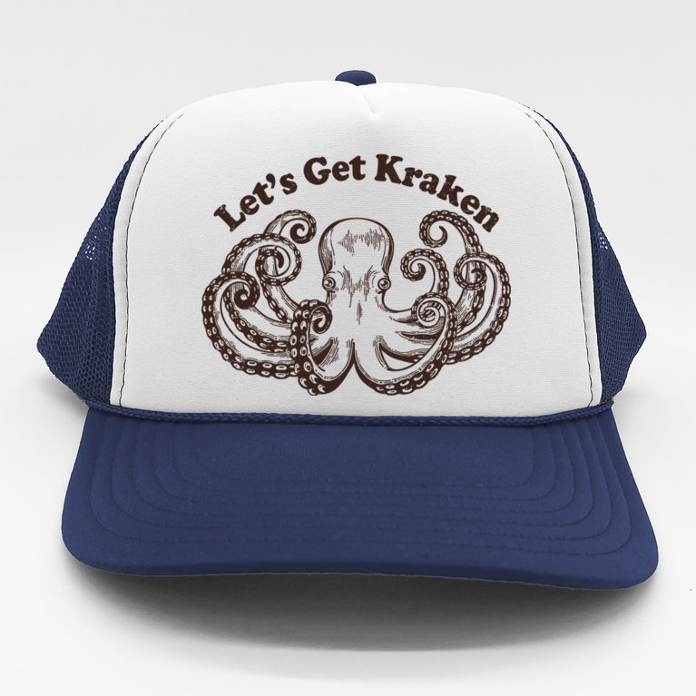 Let's Get Kraken Trucker Hat