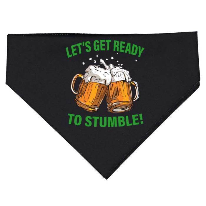 Let's Get Ready To Stumble USA-Made Doggie Bandana