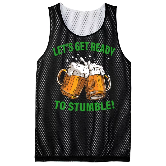 Lets get ready to stumble Mesh Reversible Basketball Jersey Tank