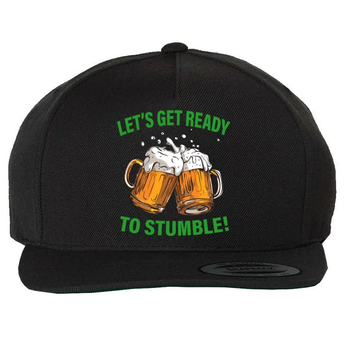 Lets get ready to stumble Wool Snapback Cap