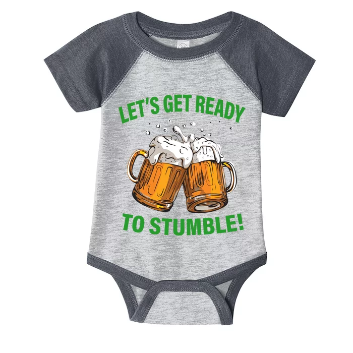 Let's Get Ready To Stumble Infant Baby Jersey Bodysuit