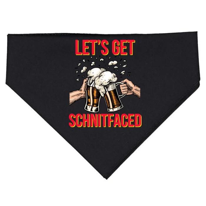 Let's Get Schnitfaced USA-Made Doggie Bandana