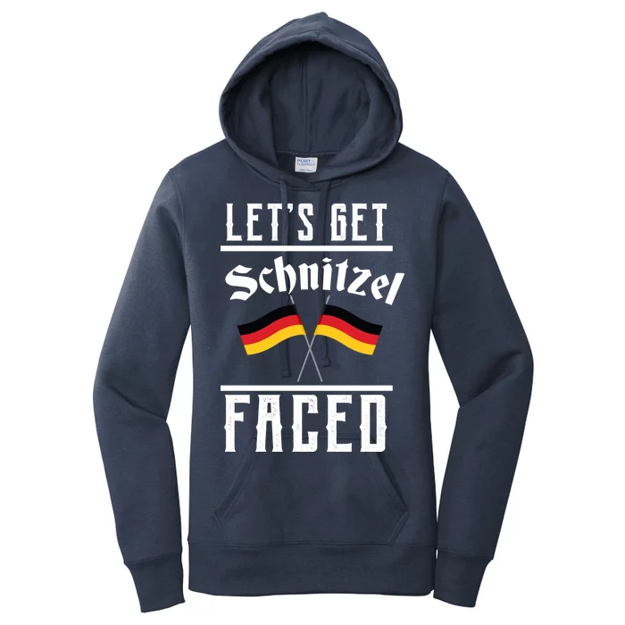 Let's Get Schnitzel Faced Women's Pullover Hoodie