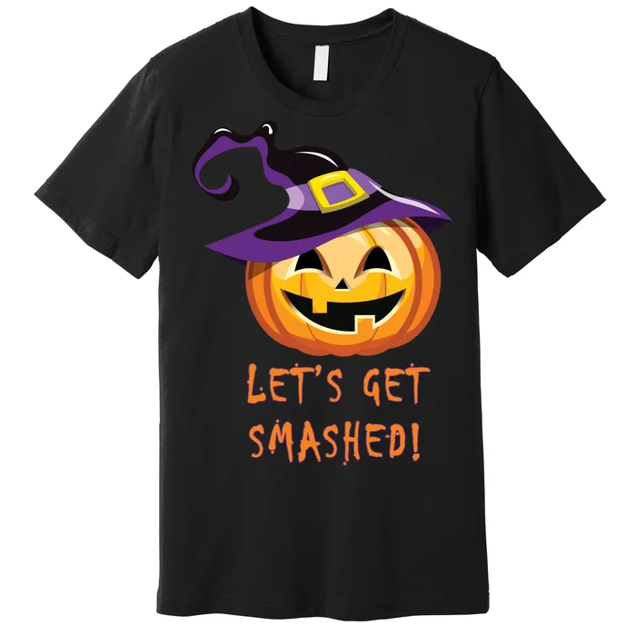 Let's Get Smashed Funny Halloween Premium T-Shirt