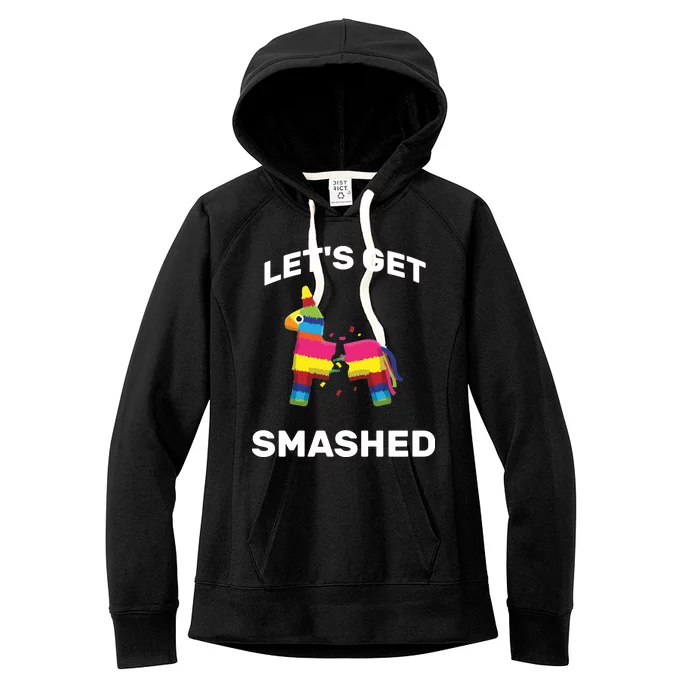 Let's Get Smashed Pinata Women's Fleece Hoodie