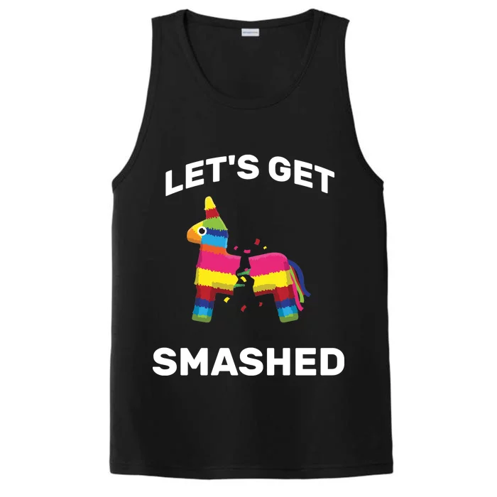 Let's Get Smashed Pinata Performance Tank