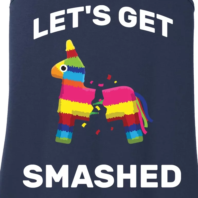 Let's Get Smashed Pinata Ladies Essential Tank