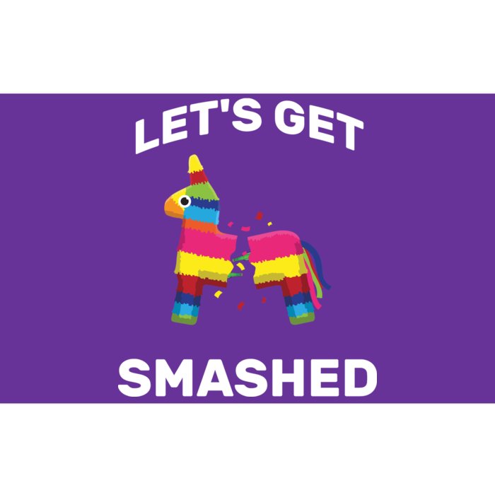 Let's Get Smashed Pinata Bumper Sticker