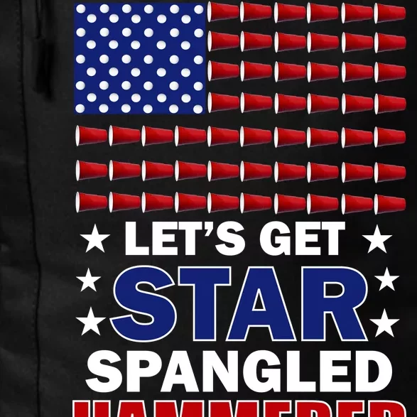 Let's Get Star Spangled Hammered Daily Commute Backpack