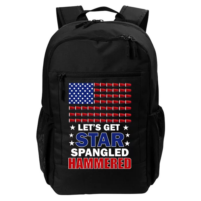 Let's Get Star Spangled Hammered Daily Commute Backpack