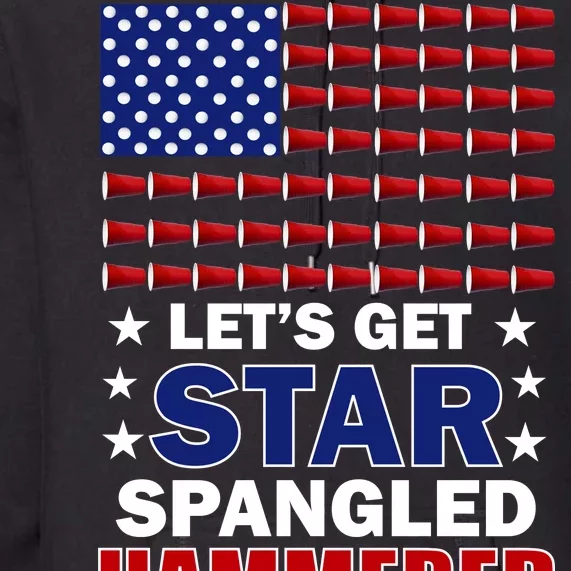 Let's Get Star Spangled Hammered Premium Hoodie