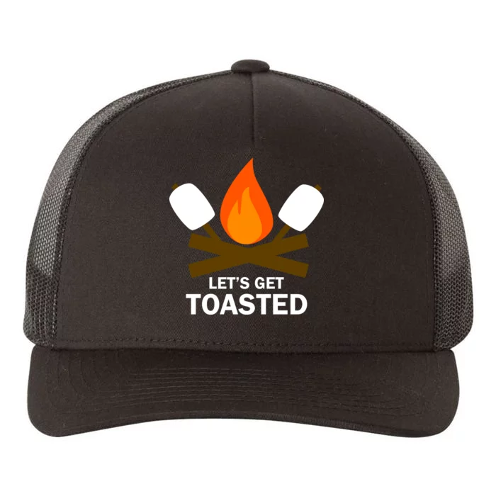 Lets Get Toasted Yupoong Adult 5-Panel Trucker Hat