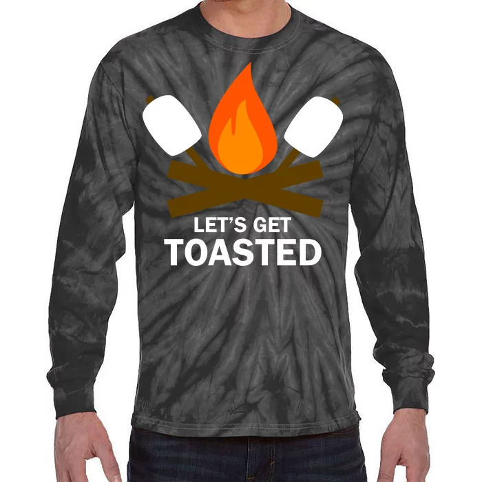 Lets Get Toasted Tie-Dye Long Sleeve Shirt