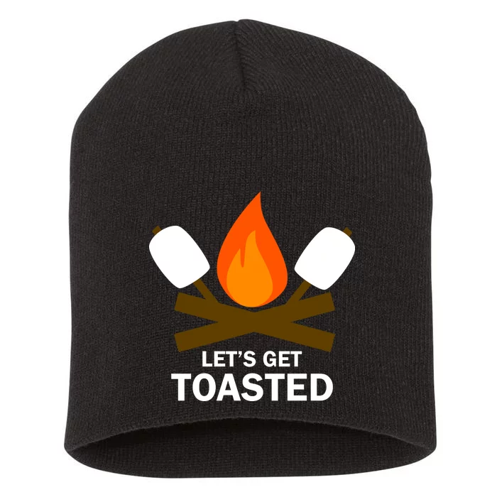 Lets Get Toasted Short Acrylic Beanie