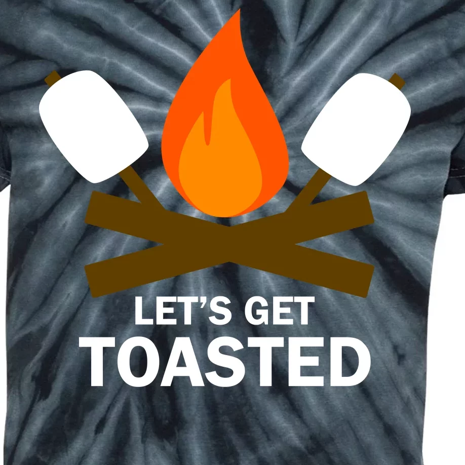 Lets Get Toasted Kids Tie-Dye T-Shirt