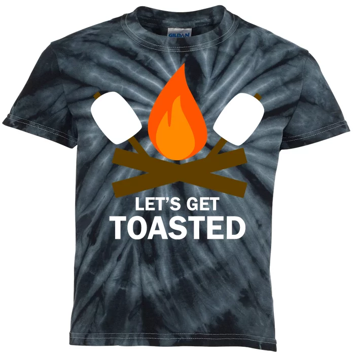 Lets Get Toasted Kids Tie-Dye T-Shirt