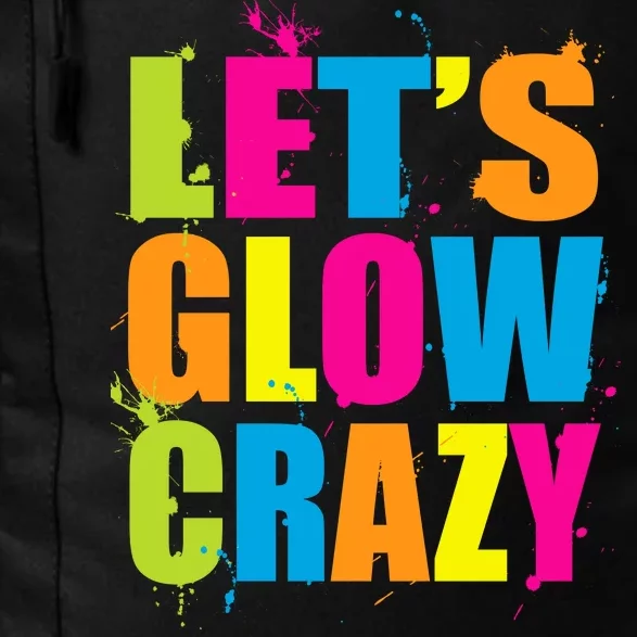 Let's Glow Crazy Daily Commute Backpack