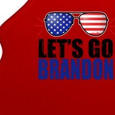 Lets Go Brandon American Flag Aviator Shades FJB Chant Tree Ornament