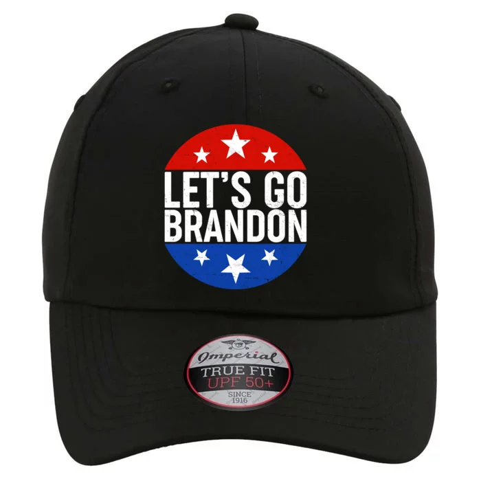 Lets Go Brandon Emblem FJB Chant The Original Performance Cap