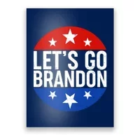 Let's Go Brandon Conservative Anti Liberal American Flag, Meme Poster