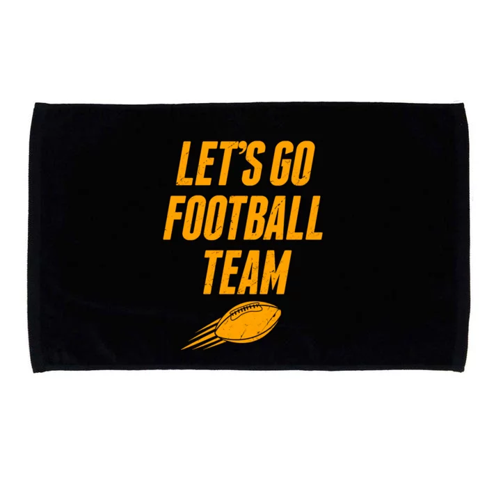 Let's Go Football Team Washington Football Fan Microfiber Hand Towel