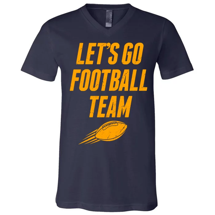 Teeshirtpalace Let's Go Football Team Washington Football Fan T-Shirt