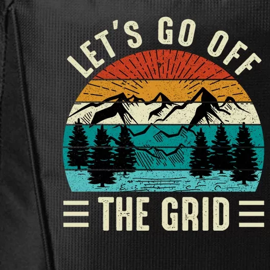 Lets Go Off The Grid Hiking City Backpack