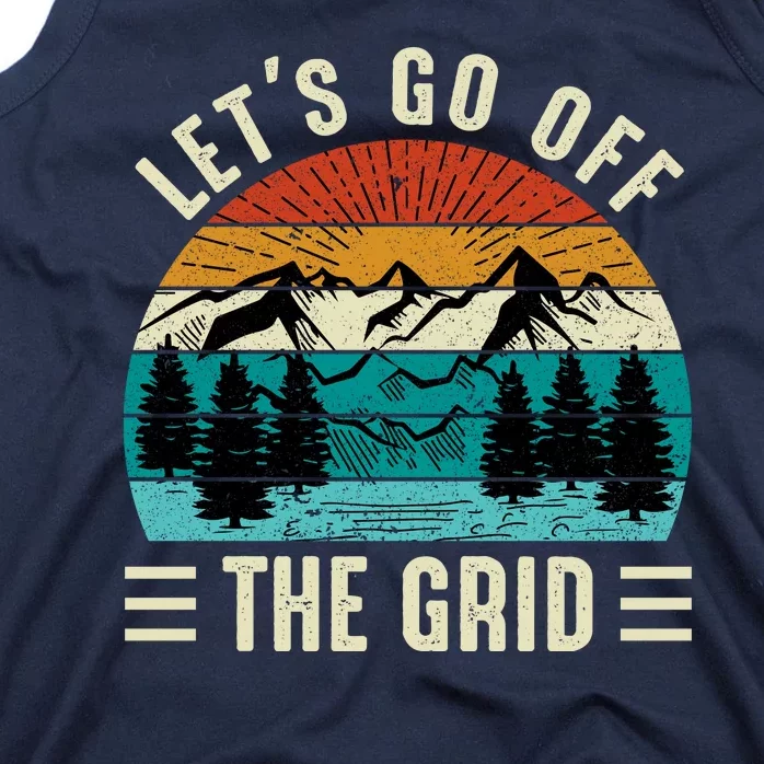 Lets Go Off The Grid Hiking Tank Top