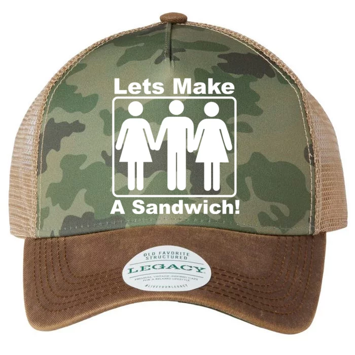 Lets Make A Sandwich Legacy Tie Dye Trucker Hat