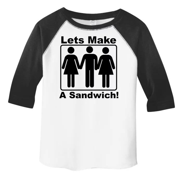 Lets Make A Sandwich Toddler Fine Jersey T-Shirt