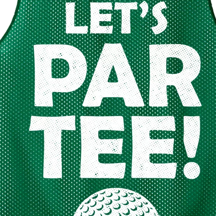 Let's Partee Golf Party Mesh Reversible Basketball Jersey Tank