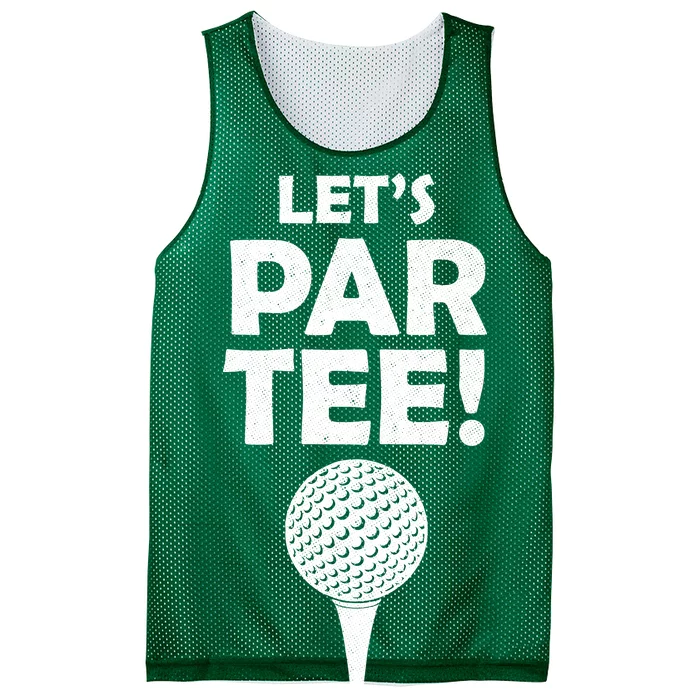 Let's Partee Golf Party Mesh Reversible Basketball Jersey Tank