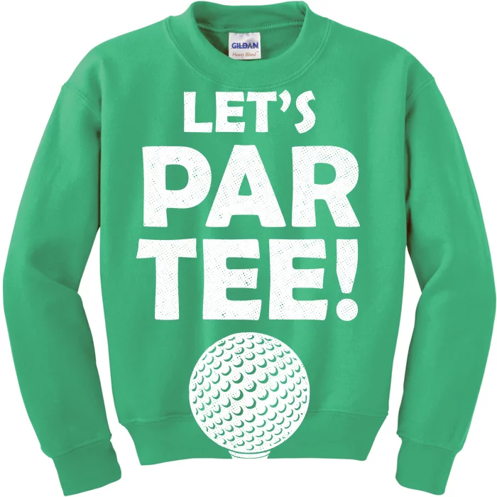 Let's Partee Golf Party Kids Sweatshirt